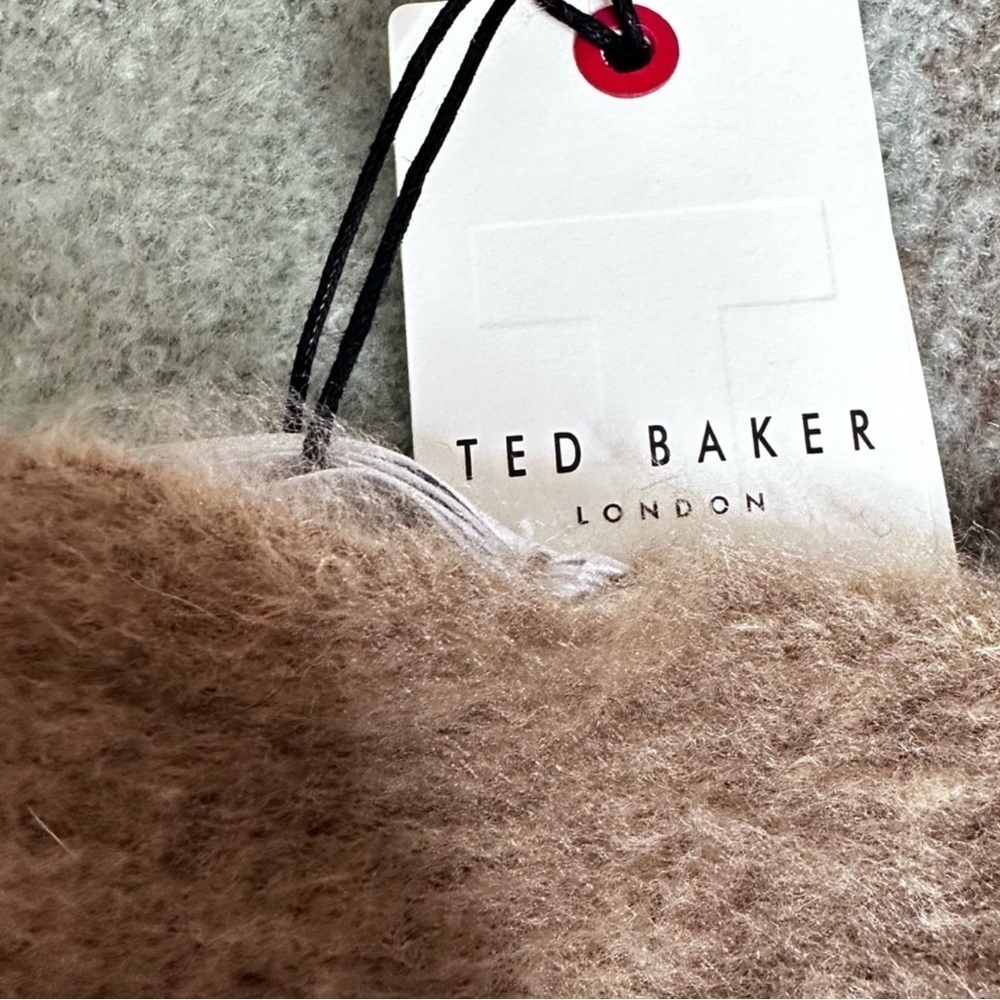 NWT! Ted Baker London Warm Soft Multi Color Scarf- Elegant sophisticated - Picture 4 of 8